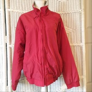 Vintage Munsingwear Men's Lined Red Jacket L NWT